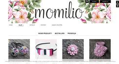 Desktop Screenshot of momilio.com